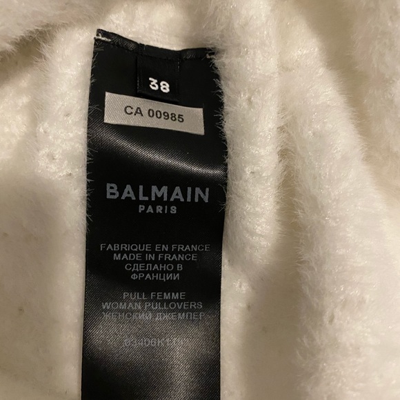 Balmain buttoned sweater - Picture 5 of 7